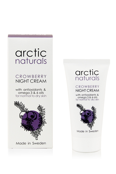 Arctic Naturals Krhenbeeren-Nacht-Gesichtscreme